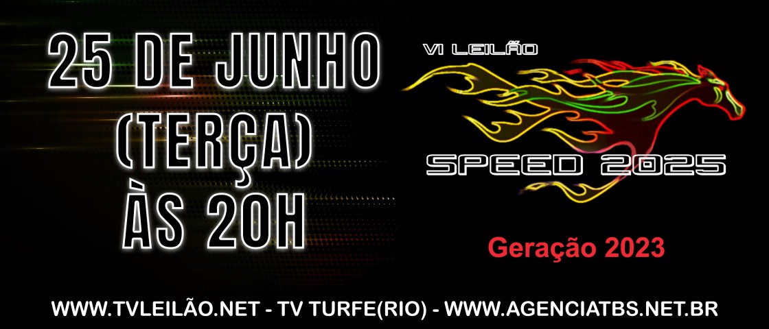 Slide LEILÃO SPEED 2025
