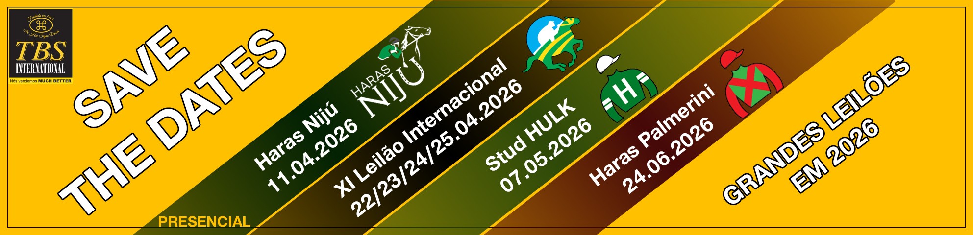 Slide SAVE THE DATES 2026