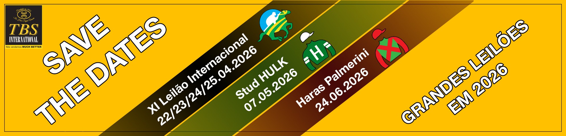 Slide SAVE THE DATES 2026